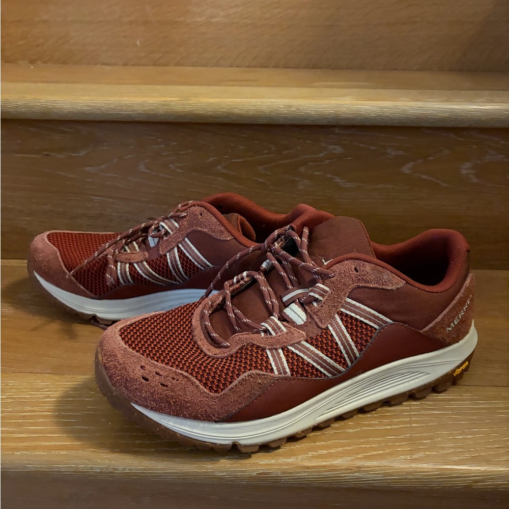 Merrell Red Athletic Shoes